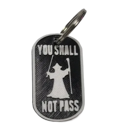 Брелоки Lord of the Rings Gandalf Keychain Гендальф ABS пластик 5 см.
