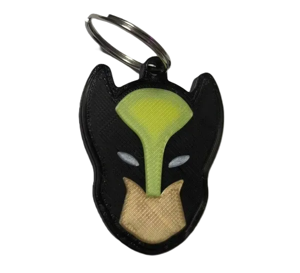Брелок Marvel Wolverine Keychain Росомаха ABS пластик 5 см.