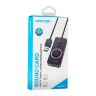 Звуковая плата Vention Audio USB 3х3,5mm jack 0.15m Volume Control (CDRBB)
