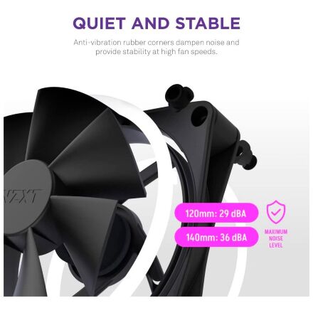 Кулер для корпуса NZXT F120RGB Duo - 120mm Dual- (RF-D12SF-B1)