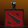 Медальон  Dota 2 (цвет чёрный)