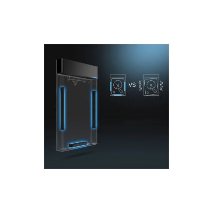 Карман внешний Ugreen USB 3.0 to M.2 SATA SSD US221 black (30848)