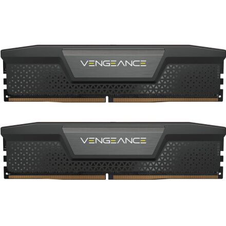 Модуль памяти для компьютера DDR5 96GB (2x48GB) 6800 MHz Vengeance XMP Black Corsair (CMK96GX5M2B6800C40)