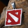 Медальон  Dota 2 (цвет серебро)