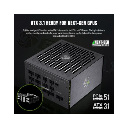 Блок питания Gamemax 1200W (Lion core 1200P)