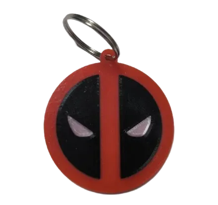 Брелок Marvel Deadpool Keychain Дедпул ABS пластик 5 см.